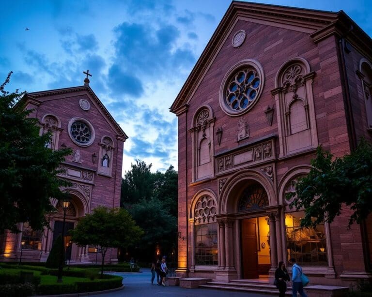 Romanische Kirchen in Verona, Italien