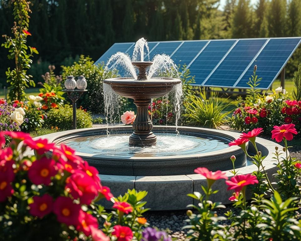 Solarenergie im Garten