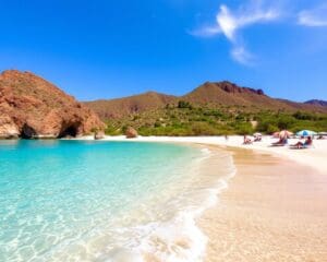 Strand und Natur in La Paz, Mexiko