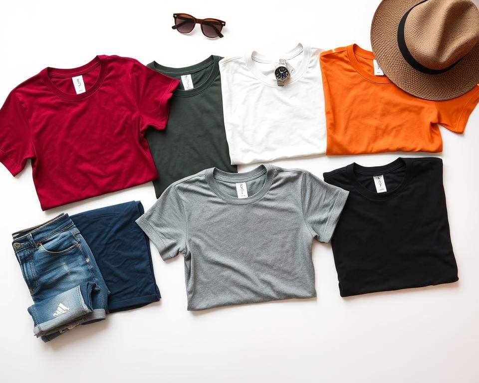 T-Shirts Styling-Tipps Modetrends