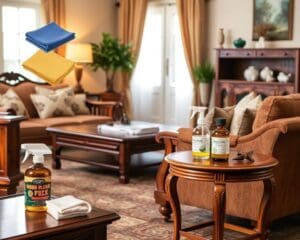 Tipps zur Pflege von Holzmöbeln im Wohnzimmer