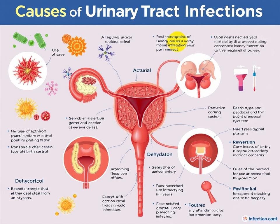 Ursachen von Harnwegsinfektionen
