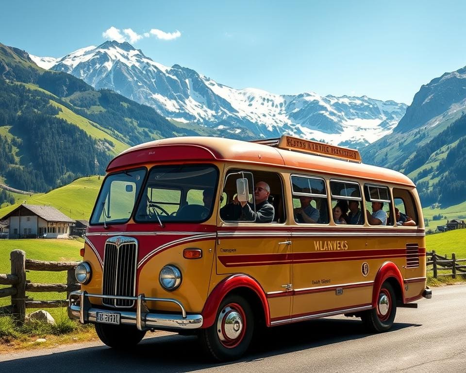 Vintage Bus mieten Schweiz