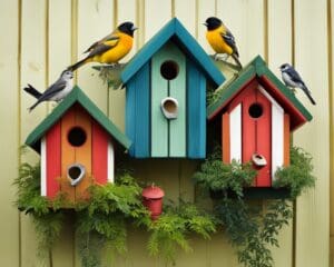 Vogelhäuser aus Holz: DIY-Anleitungen für Ihren Garten