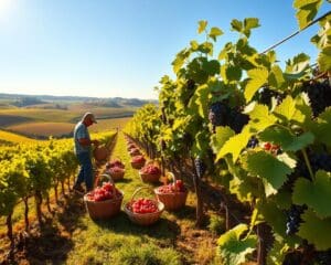 Weinlese erleben: Mithelfen und genießen