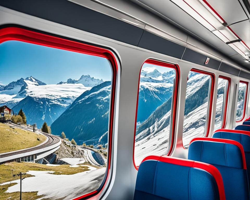 Zugreisen durch die Schweiz: Glacier Express und mehr