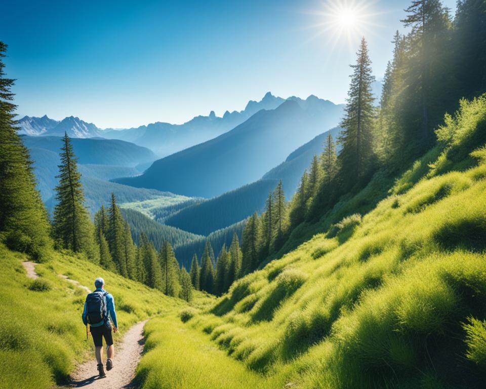 gesundheitliche Vorteile von Wandern und Trekking