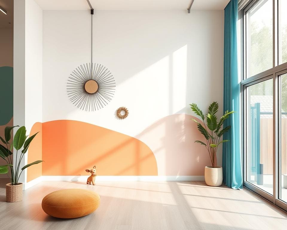 moderne Farben für energieeffiziente Wandgestaltung
