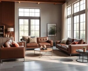 Design-Ledersofas von BoConcept: Luxus und Komfort vereint