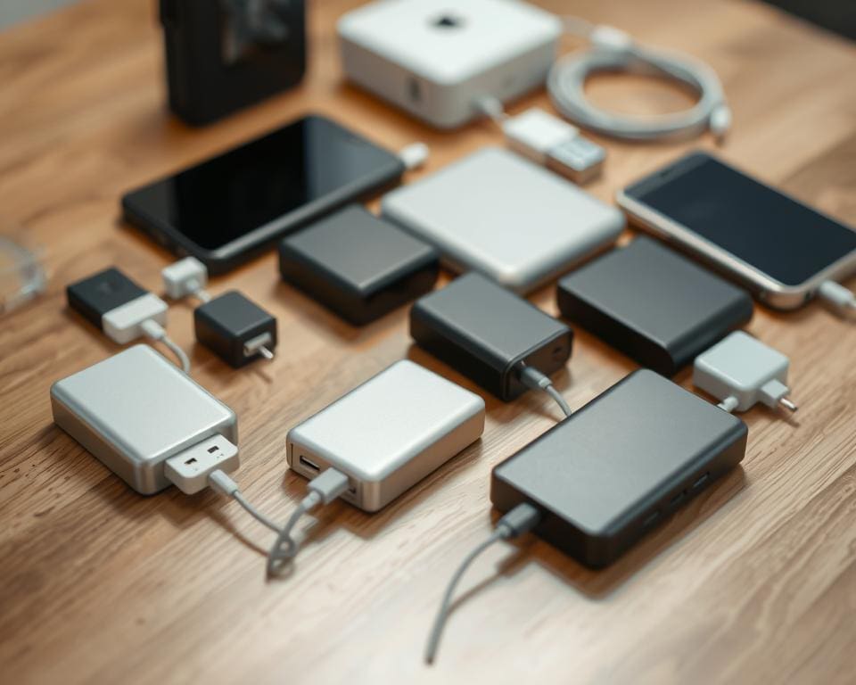 Ladegeräte und Powerbanks