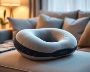 Smartes Nackenkissen mit Massagefunktion