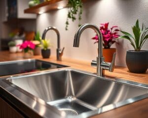 Spülen und Wasserhähne: Funktion und Design