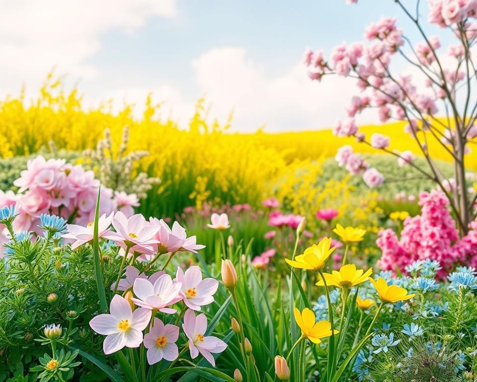 Trendige Frühlingsfarben