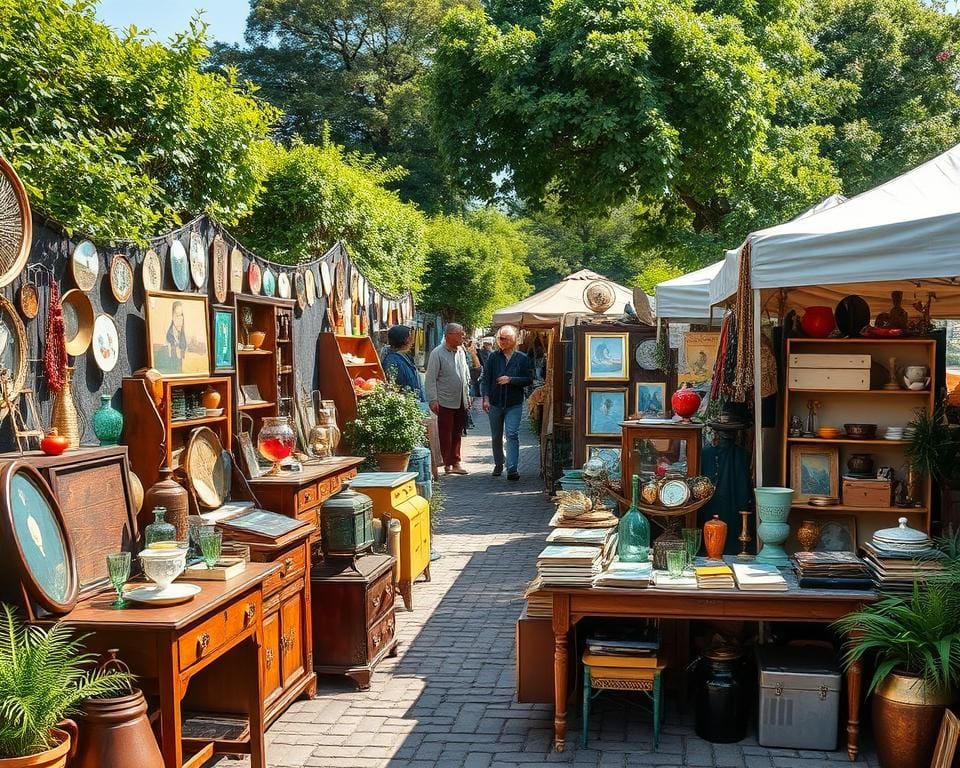 Vintage Flohmarkt Schätze