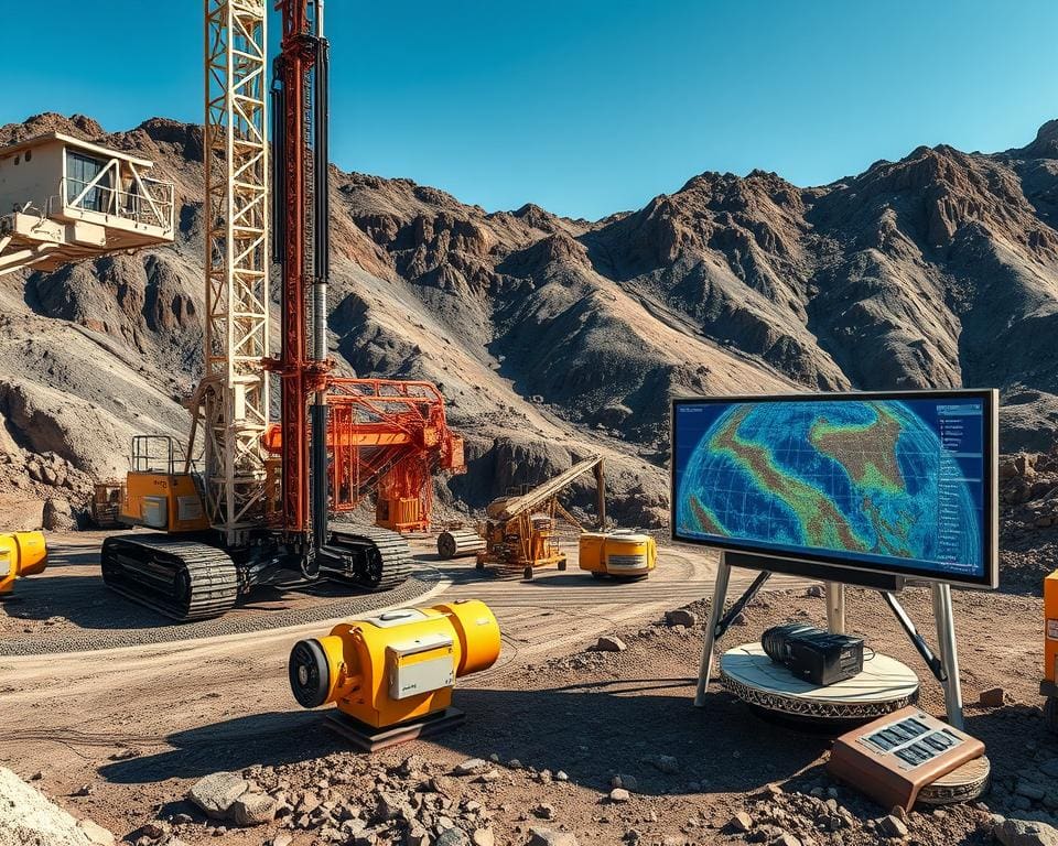 Einsatz von Geotechnologie in der Rohstoffgewinnung