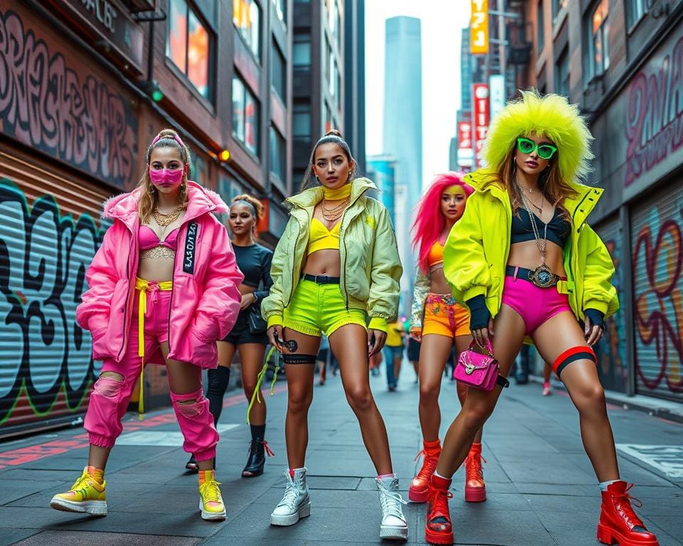 Farbtrends der Urban Fashion - Neonfarben und Kombinationen