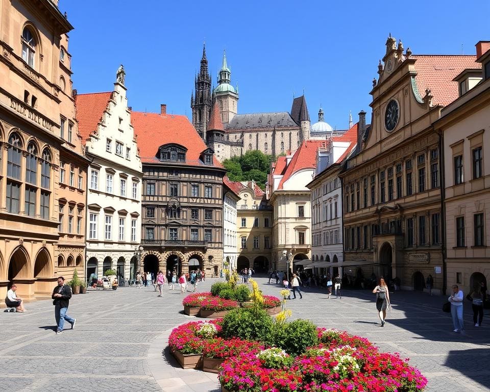 Historische Plätze in Prag, Tschechien