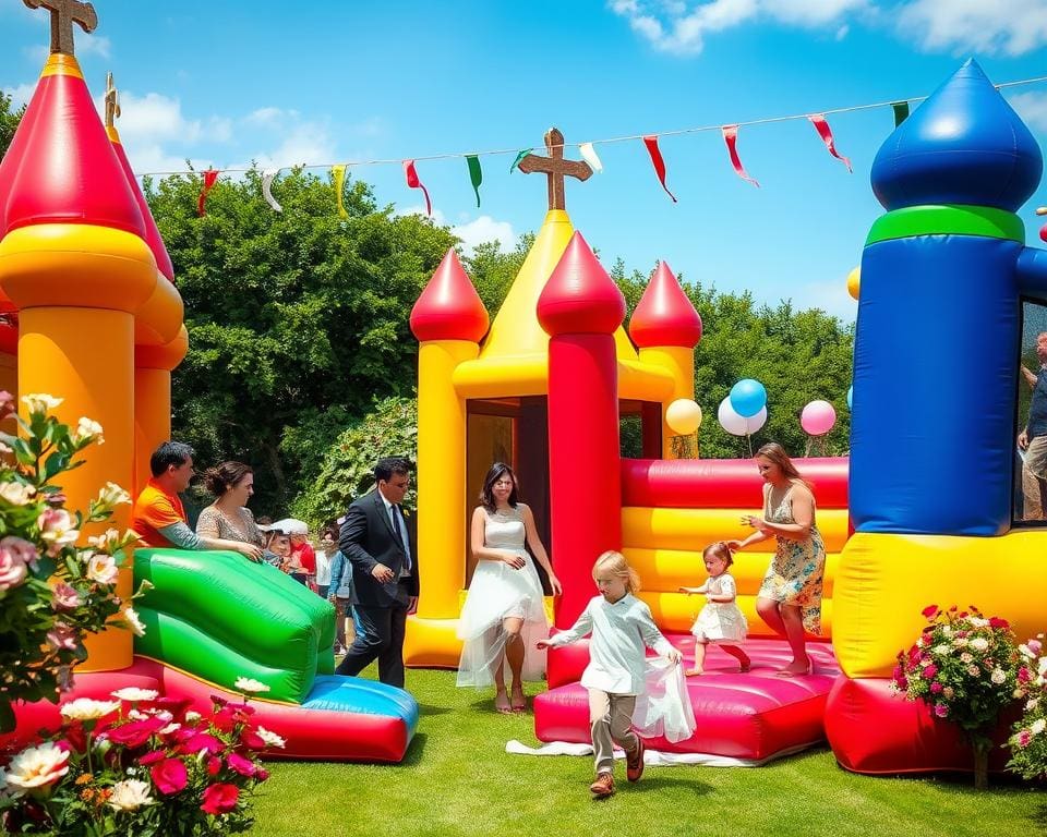 Hüpfburgen für die Hochzeit: Ein Highlight für Groß und Klein