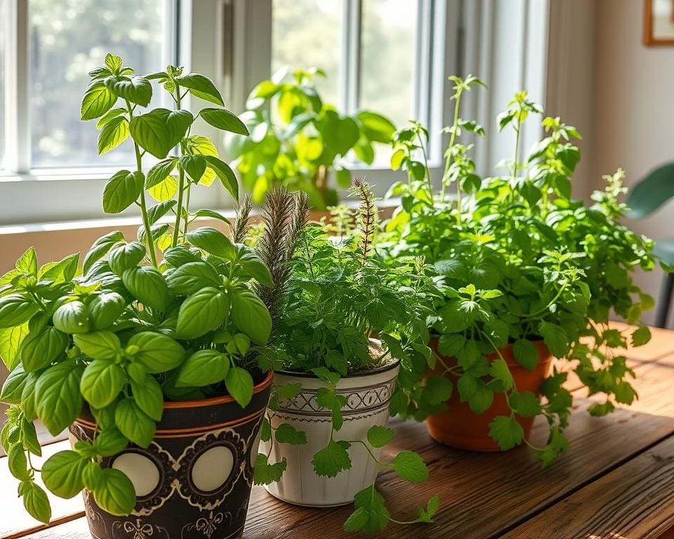 Indoor-Kräuterpflanzen