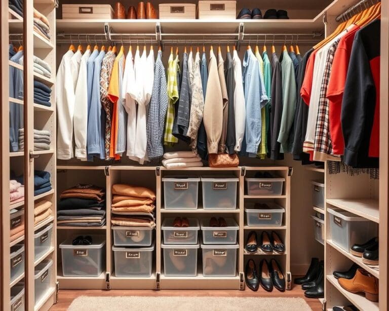 Kleiderschrank-Organizer für mehr Ordnung im Alltag