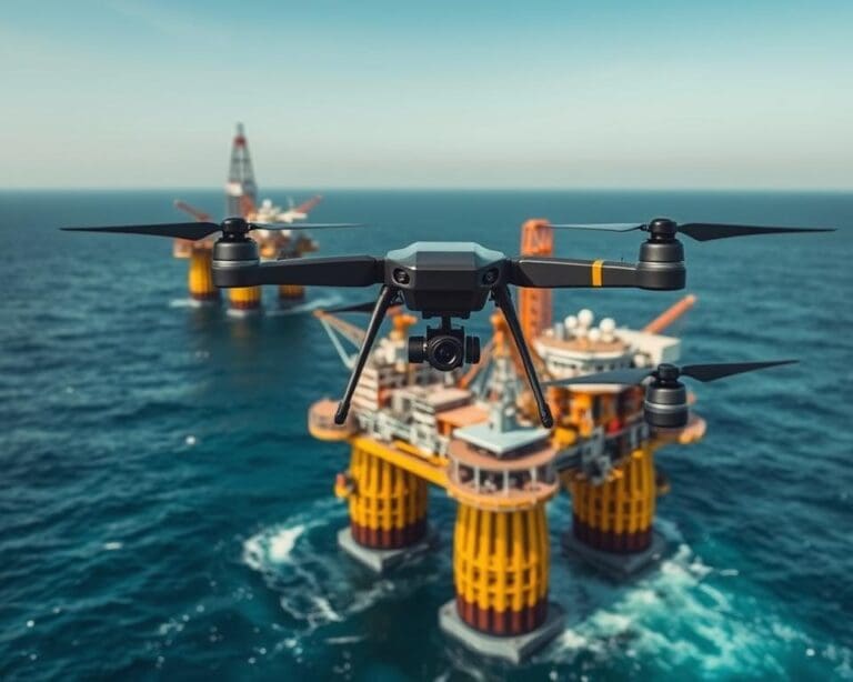 Können Drohnen die Überwachung von Offshore-Anlagen erleichtern?