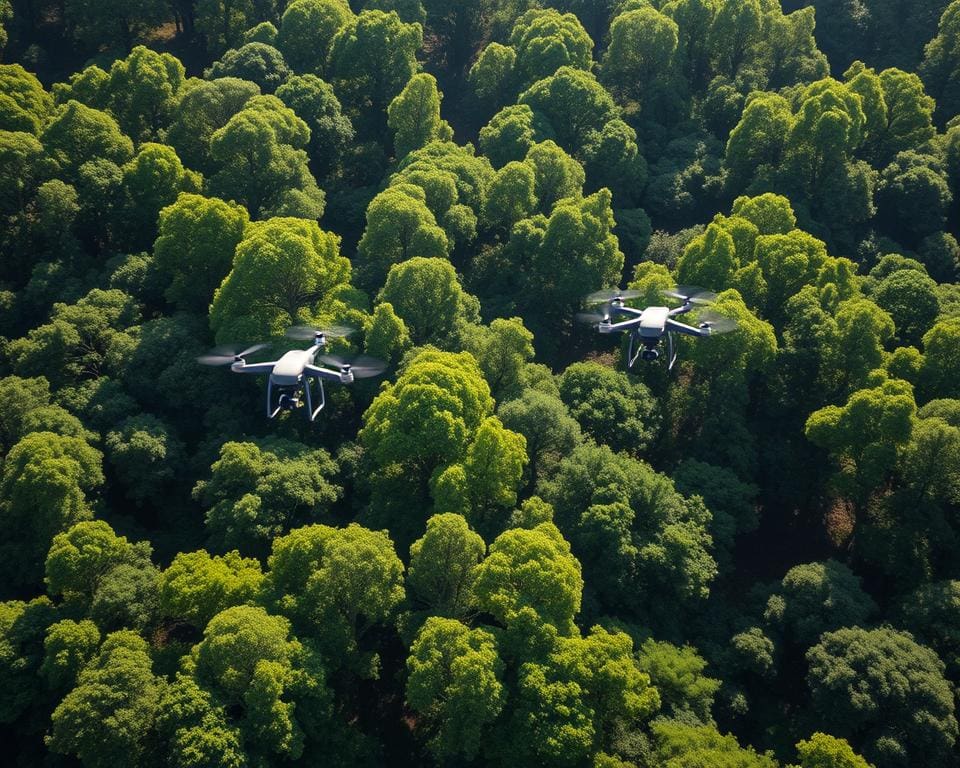 Können Drohnen die Überwachung von Waldökosystemen verbessern?