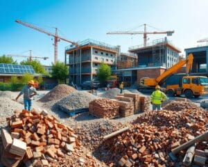 Können Recyclingmethoden die Umweltauswirkungen der Bauindustrie reduzieren?