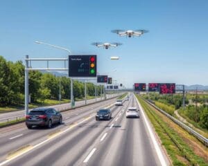 Können intelligente Verkehrssysteme den Verkehr auf Autobahnen flüssiger machen?