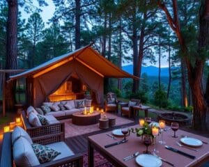 Luxus-Glamping: Camping auf höchstem Niveau