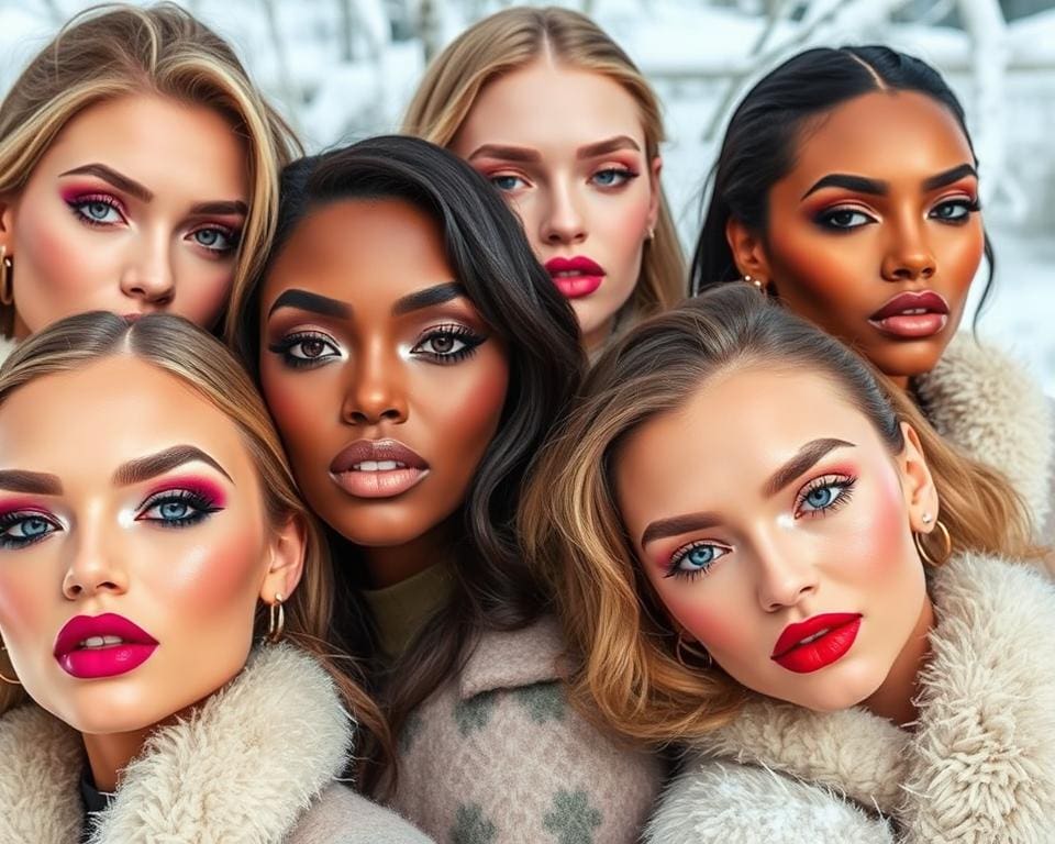 Make-up-Looks für den Winter 2024