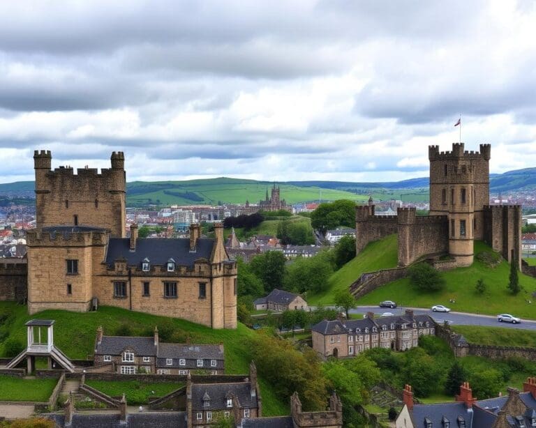 Mittelalterliche Burgen in Edinburgh, Schottland