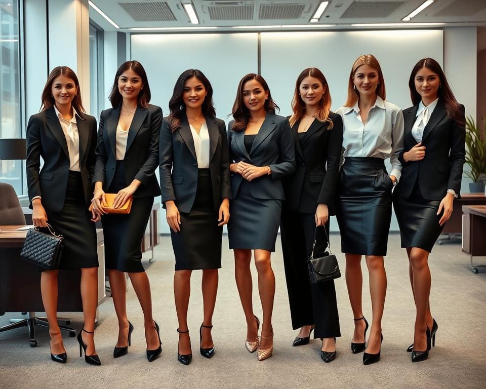 Modetipps für glamouröse Looks und Outfits für das Büro