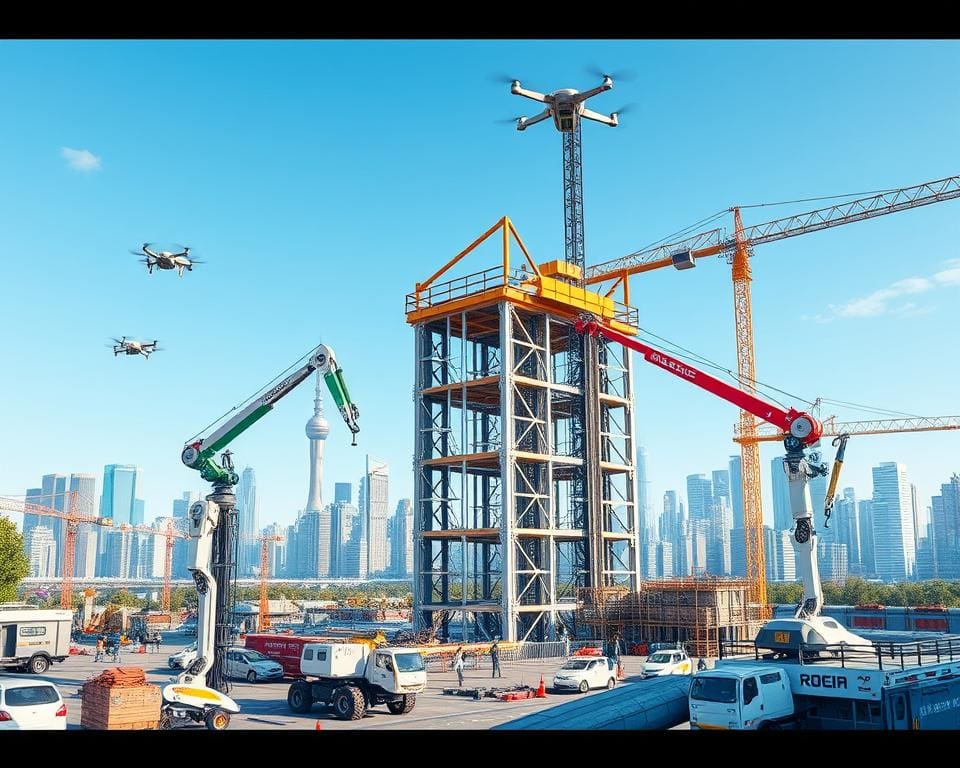 Potenzial von Robotern im Bauwesen