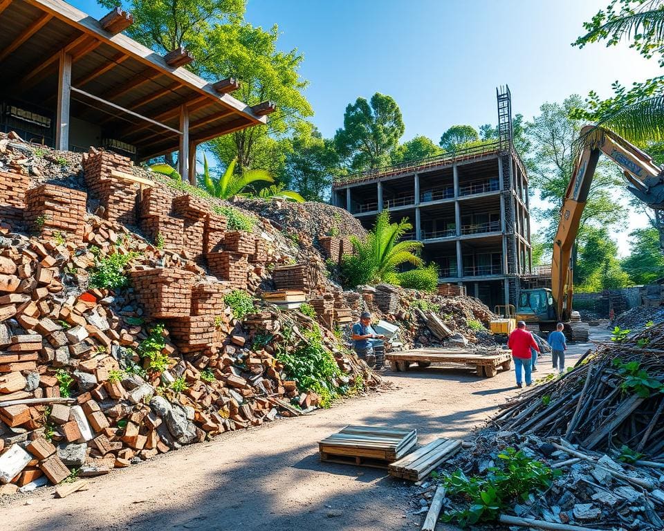 Recycling in der Baubranche