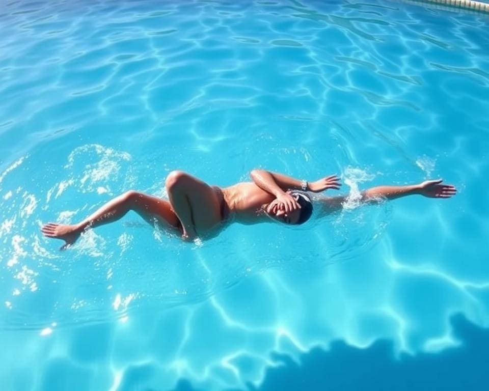 Rückenschwimmen Technik