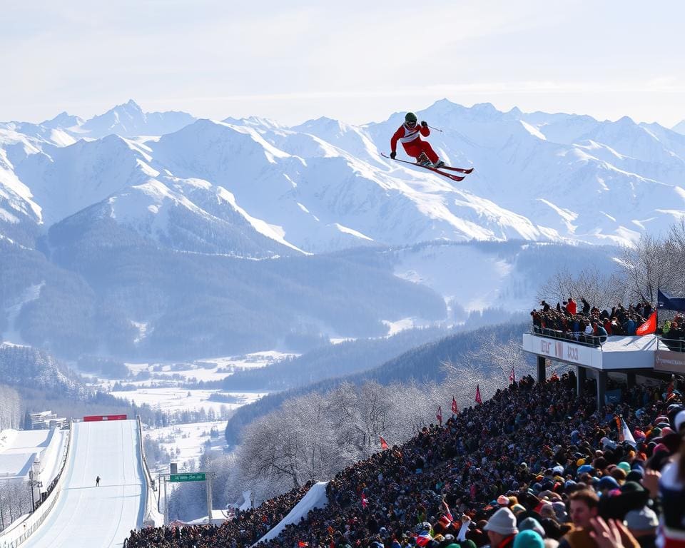 Skisprung Weltcup in Garmisch