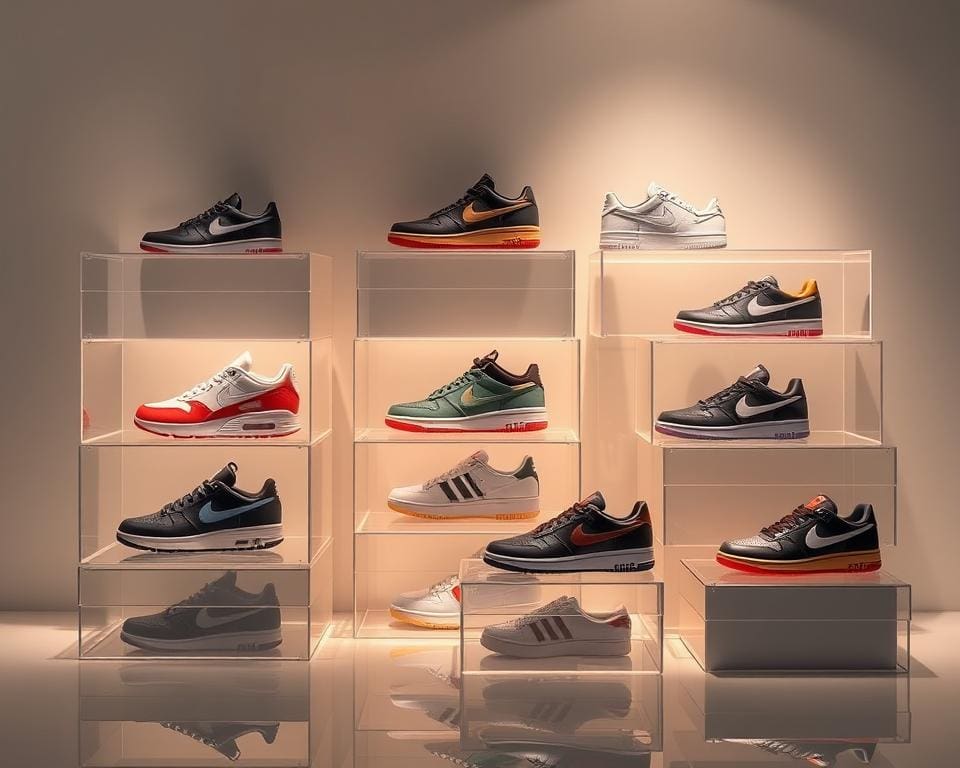 Sneakeraufbewahrung Ästhetik