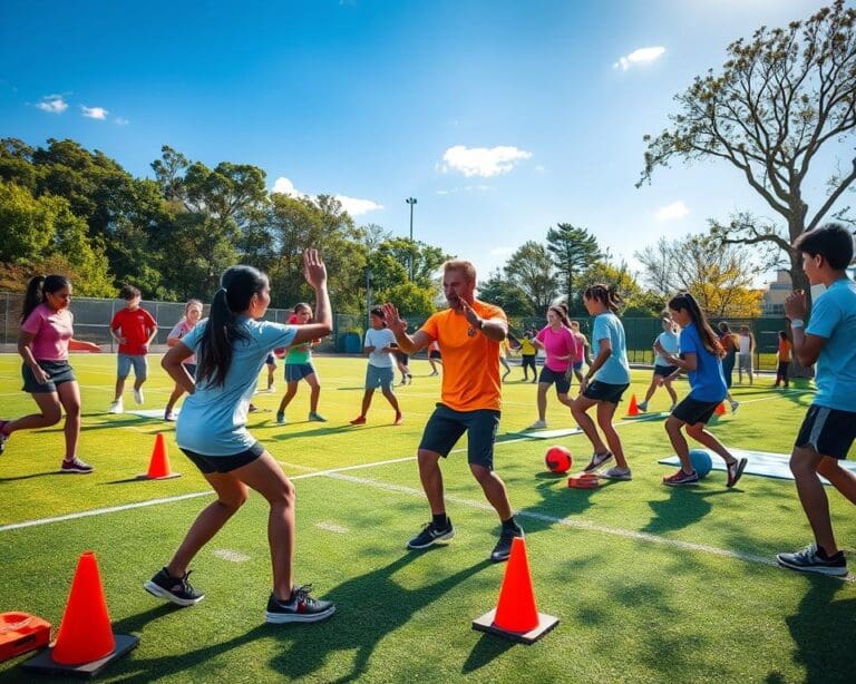 Sportlehrer: Fitness und Sportpädagogik unterrichten