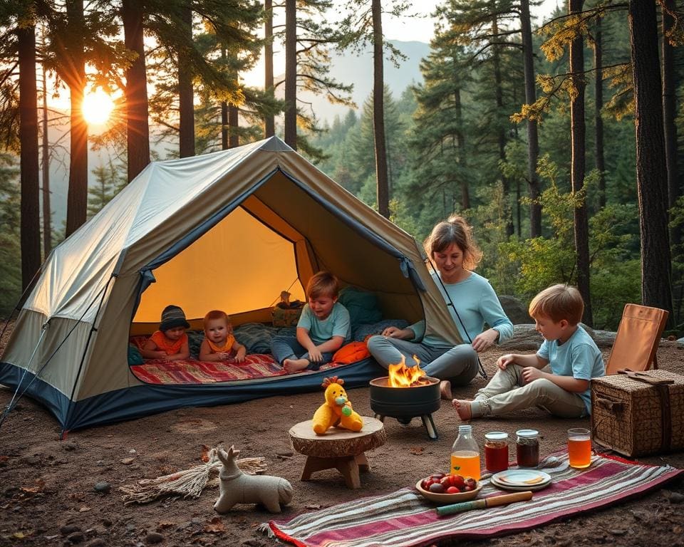 Tipps für stressfreies Camping mit Kindern