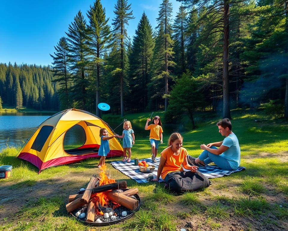 Tipps für stressfreies Camping mit Kindern