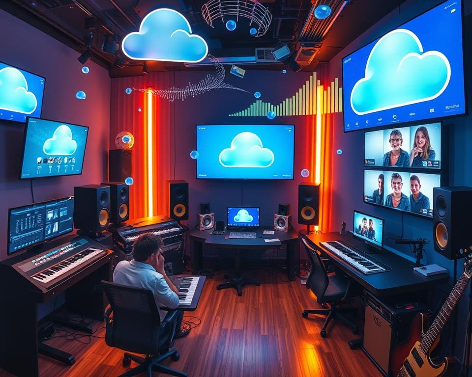 Vorteile von Cloud Computing für Musikproduktion