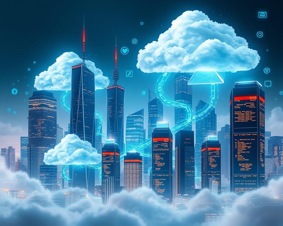 Wachstum von Cloud Computing