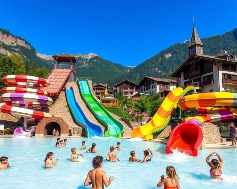 Wasserrutschen in der Schweiz: Badevergnügen
