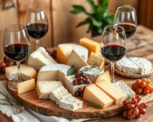 Wein und Käse: So findest du die perfekte Paarung