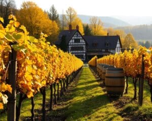 Weinproben im Elsass, Frankreich