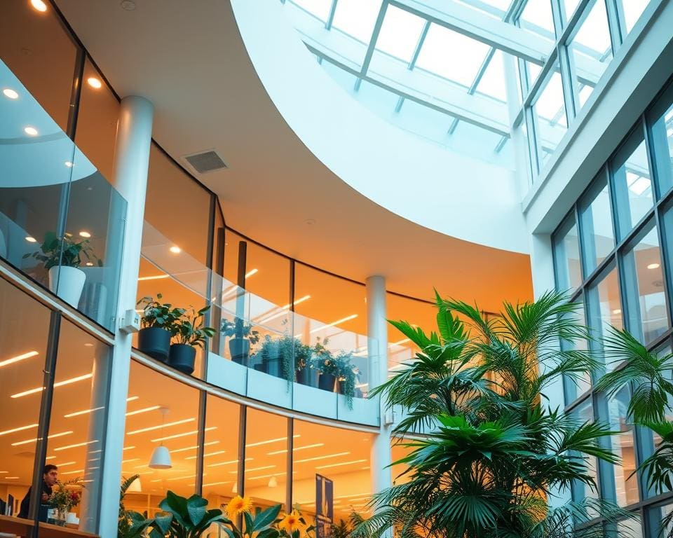 Wie beeinflusst Lichttechnologie die Beleuchtung energieeffizienter Gebäude?