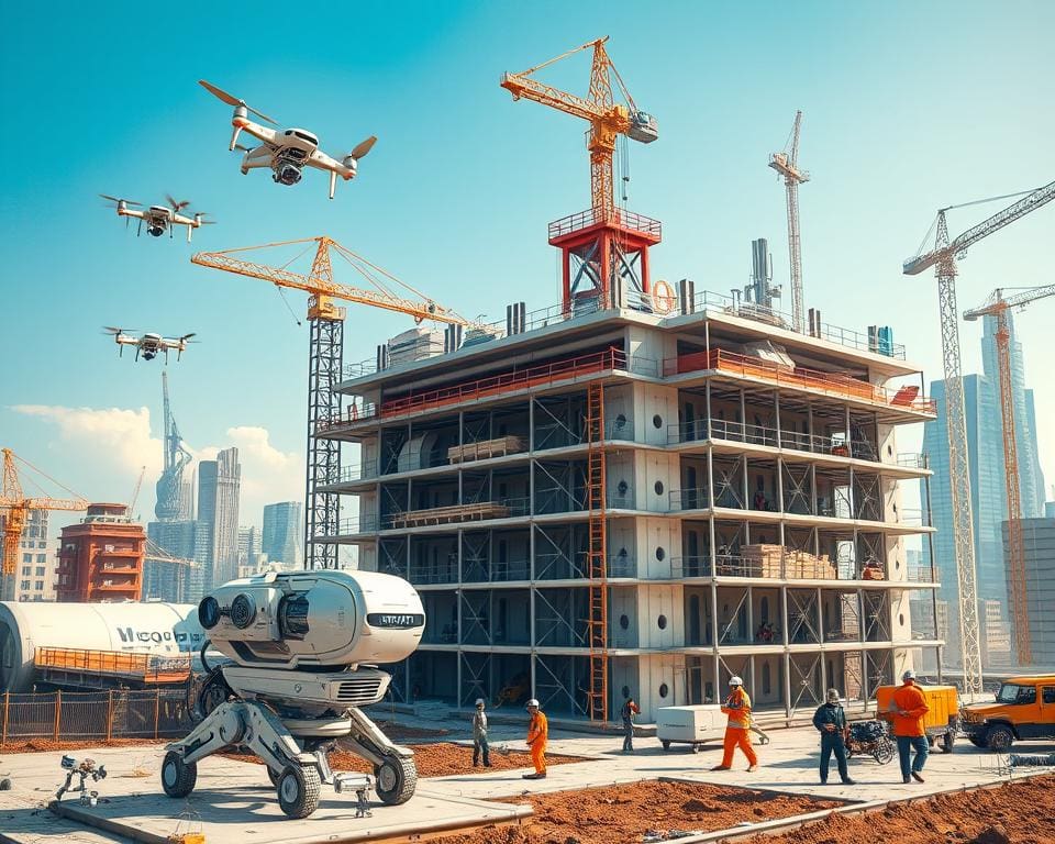 Wie beeinflusst Robotik die Automatisierung in der Bauindustrie?