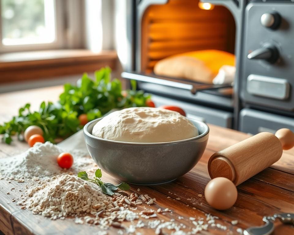 Wie man einfach vegane Brote backt