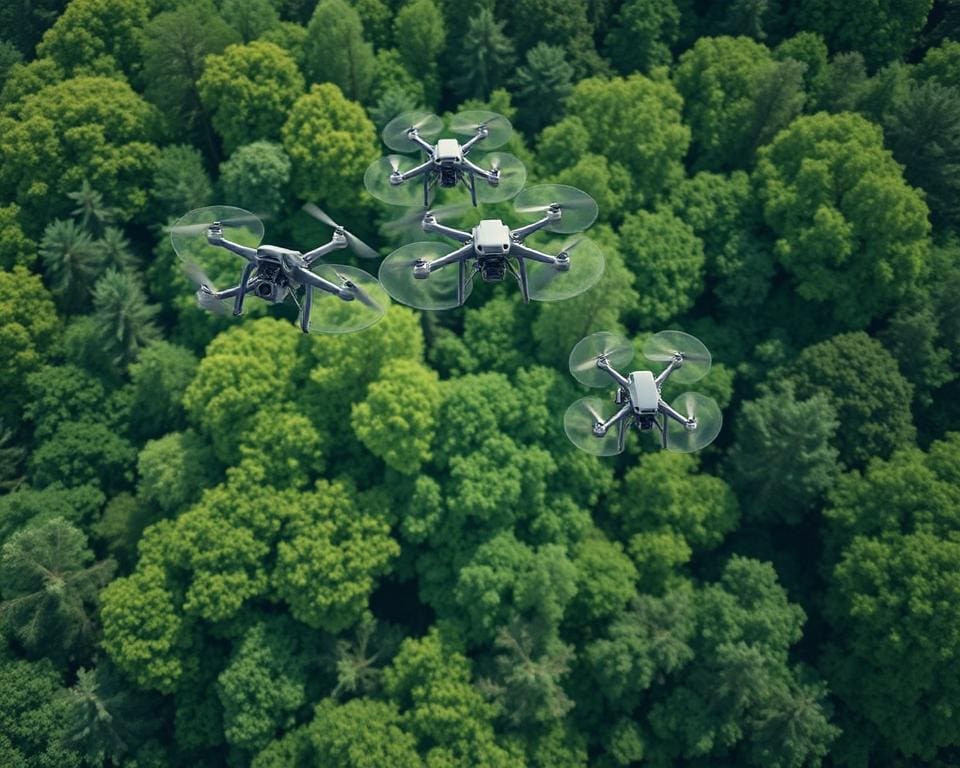 Wie unterstützt Drohnentechnologie die Forstwirtschaft?