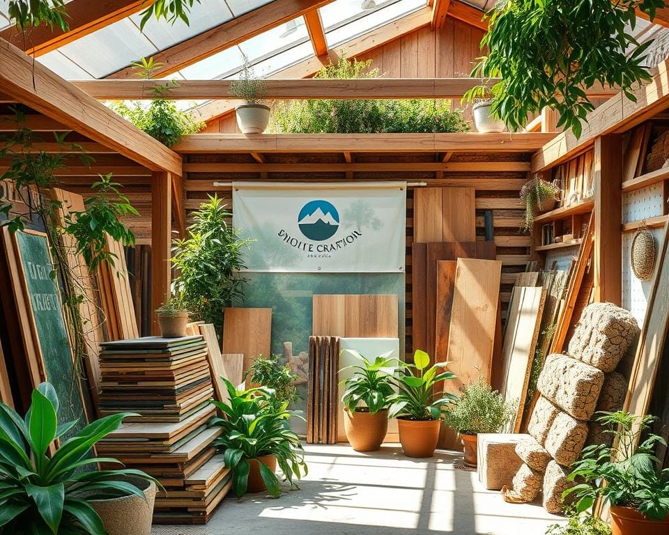 nachhaltige Baumaterialien